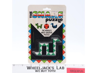 The Snake Puzzle 1982 Sport-Design Vintage NEW SEALED