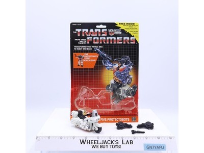 Groove 100% Complete W/CARDBACK & BUBBLE METAL G1 Transformers Vintage Figures