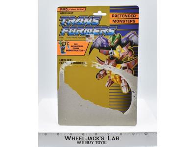 Wildfly Monstructor Cardback Pretender Monsters 1988 Vintage G1 Transformers