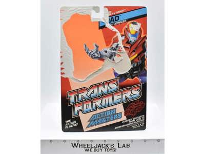 Rad Cardback 1989 Vintage Hasbro G1 Transformers Action Figure