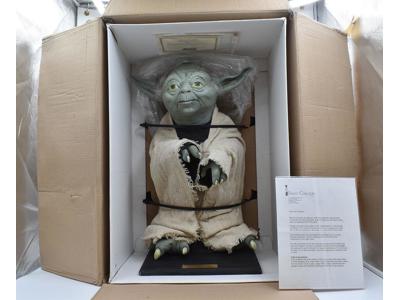 Star Wars Hand Painted Life-Sized Yoda Mario Chiodo Illusive Concepts 3448/9500