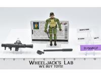 SGT. Bazooka v2 100% Complete GI Joe Comic Book 2004 Hasbro Action Figure
