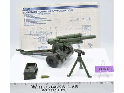 Mountain Howitzer G.I. Joe 1984 Hasbro Vintage Vehicle Action Figure