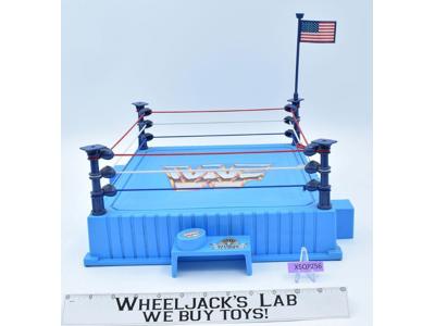 Official Wrestling Ring WWE WWF 1990 Hasbro Action Figure Playset Vintage