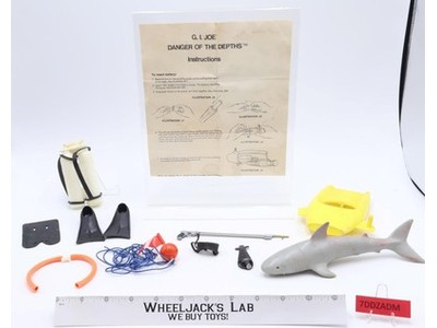 Danger of the Depths 1969 Adventure Team GI Joe 12" Action Figure Vintage