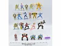 Lot of Mini Power Rangers 1990's Bandai 3" Action Figures