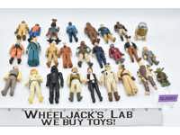 Lot of 26 #1 Star Wars 1980s Kenner Vintage Action Figures