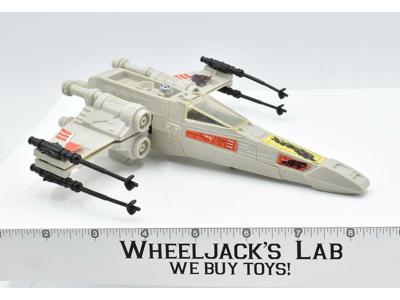 Battle Damaged X-Wing Fighter Star Wars MICRO COLLECTION 1982 Kenner Vehicle