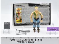 Buzzer V1 100% Complete G.I. Joe 1985 Hasbro Vintage Action Figure