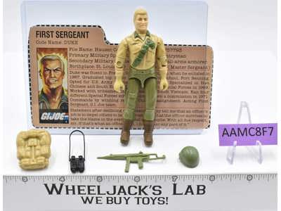 Duke V1 100% Complete G.I. Joe 1983 Hasbro Vintage Action Figure