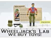 Bazooka V1 100% Complete 1985 GI Joe Hasbro Vintage Action Figure