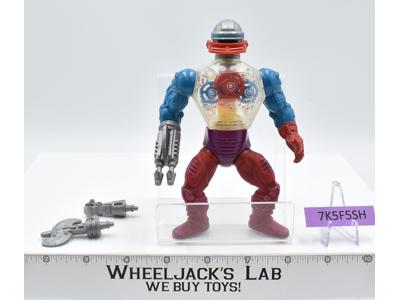 Roboto 100% Complete He-Man Masters of the Universe MOTU Vintage 1985 Mattel