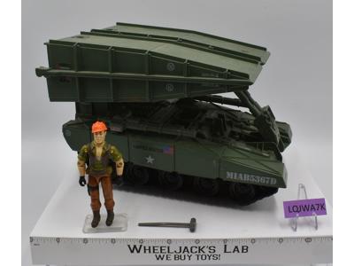 Bridge Layer W/ Tollbooth 100% Complete 1984 G.I. Joe Hasbro Vintage Vehicle