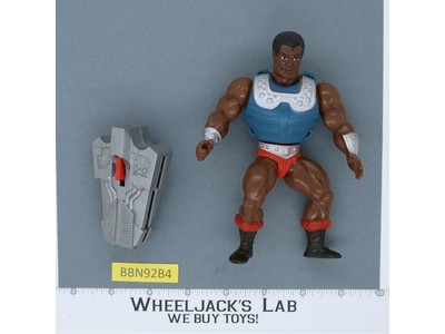 Clamp Champ 100% Complete He-Man Masters of the Universe MOTU 1981 Mattel Figure