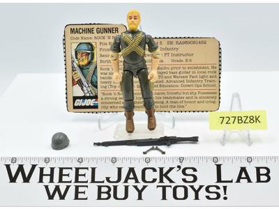 Rock 'N Roll V1 100% Complete 1982 GI Joe ARAH Vintage Hasbro Action Figure