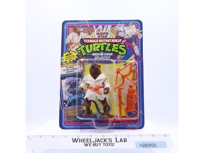 Movie Star Splinter Teenage Mutant Turtles TMNT 1992 Playmates NEW Unpunched