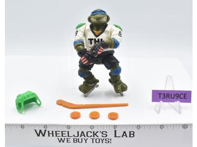 Slap Shot Leo 100% Complete Teenage Mutant Ninja Turtle TMNT 1991 Playmates