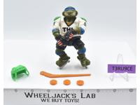 Slap Shot Leo 100% Complete Teenage Mutant Ninja Turtle TMNT 1991 Playmates