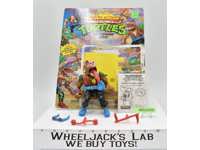 Headspinnin' Bebop w/Cardback NR MINT 100% Complete TMNT 1991 Playmates Figure