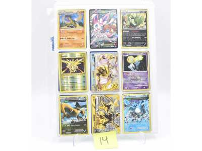 Mega EX Sylveon Break Greninja Luxray Nintendo 18 Rares Cards Lot of POKEMON