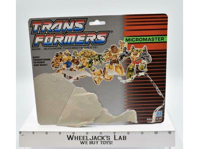 Battle Patrol Cardback 1988 Vintage Hasbro G1 Transformers Action Figure