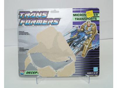 Roughstuff Micromaster Cardback Vintage 1989 G1 Transformers Hasbro