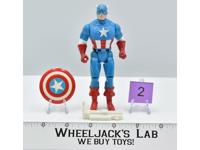 Captain America #2 5" Marvel Super Heroes Action Figure 1990 Toybiz