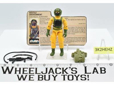 Airtight V1 100% Complete 1985 GI Joe Hasbro Vintage Action Figure