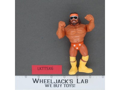 Macho Man 100% Complete WWE WWF Wrestling 1990 Hasbro Vintage Action Figure