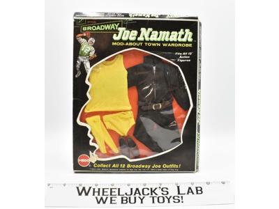 Joe Namath Touchdown Mod-About Town Wardrobe Broadway 1970 Mego 12" Doll Clothes