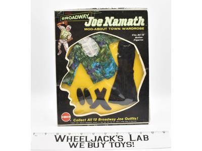 Joe Namath Jet Set Mod-About Town Wardrobe Broadway 1970 Mego 12" Doll Clothes