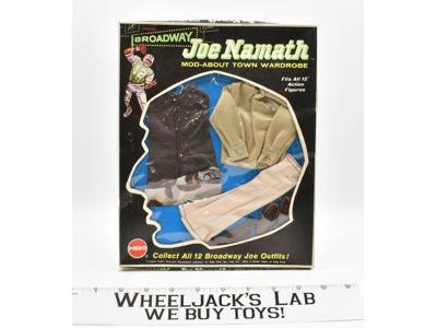 Joe Namath Backfield in Motion Outfit Mod-About Town Wardrobe Broadway 1970 Mego