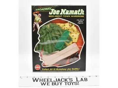 Joe Namath Eligible Receiver Mod-About Town Wardrobe Broadway 1970 Mego 12" Doll