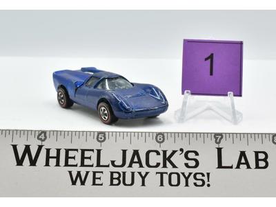 Lola GT70 #1 Blue 1969 Redline Hot Wheels Mattel Vintage RL