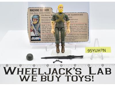 Rock 'N Roll V1.5 100% Complete G.I. Joe ARAH 1983 Hasbro Vintage Action Figure