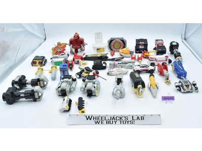 Lot of Miscellaneous Power Rangers Parts and Accessories Bandai