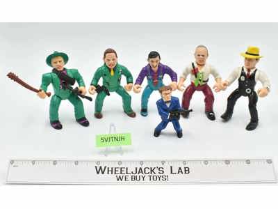 Lot of 6 Dick Tracy Action Figures and Accessories Disney Playmates