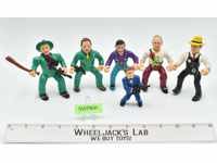 Lot of 6 Dick Tracy Action Figures and Accessories Disney Playmates