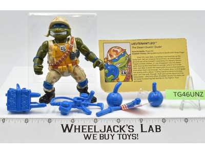 Lieutenant Leo NR MINT 100% Complete Teenage Mutant Ninja Turtle Playmates