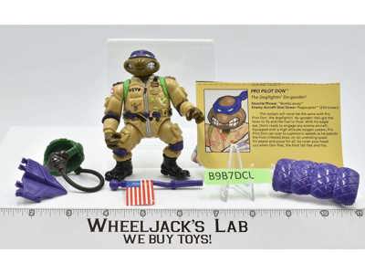 Pro Pilot Don 100% Complete Teenage Mutant Ninja Turtles Playmates Action Figure