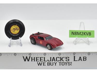 AMX/2 Magenta With Button 1971 Redline Hot Wheels Mattel Vintage RL