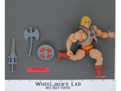 He-Man 100% Complete Masters of the Universe MOTU 1982 Mattel Vintage Figure