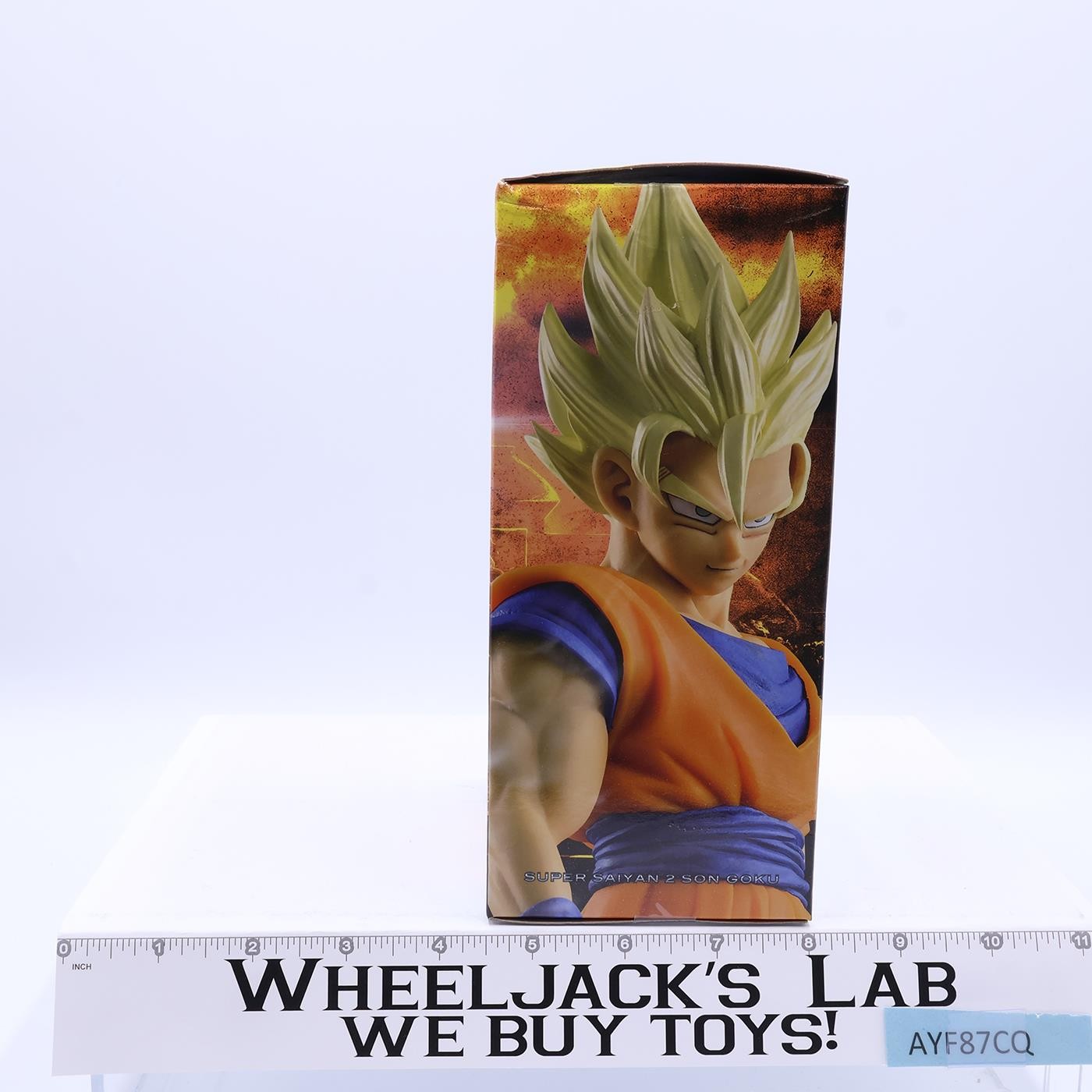 Dragon Ball Z Super Saiyan 2 Son Goku Banpresto Figure Colosseum Bandai MIB