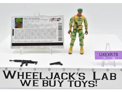 Sgt. Stalker V5 100% Complete G.I. Joe 2004 Hasbro Action Figure