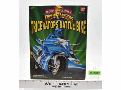 Triceratops Battle Bike Mighty Morphin Power Rangers 1993 Bandai NEW MISB SEALED