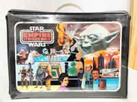 Star Wars ESB TAN TRAYS Vinyl Collector's Case 1977 Kenner