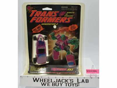 Jolt Decepticon G2 Transformers 1993 Hasbro Action Figure NEW MISB SEALED