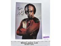 Commander Worf Star Trek Next Generation Michael Dorn AUTOGRAPHED Picture