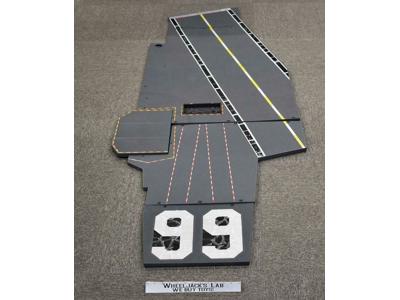 Full Flight Deck USS Flagg Aircraft Carrier NO REPRO 1985 Vintage GI Joe