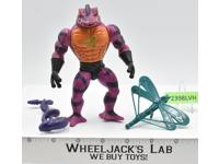 Tung Lasher 100% Complete He-Man MOTU Masters of the Universe 1986 Mattel